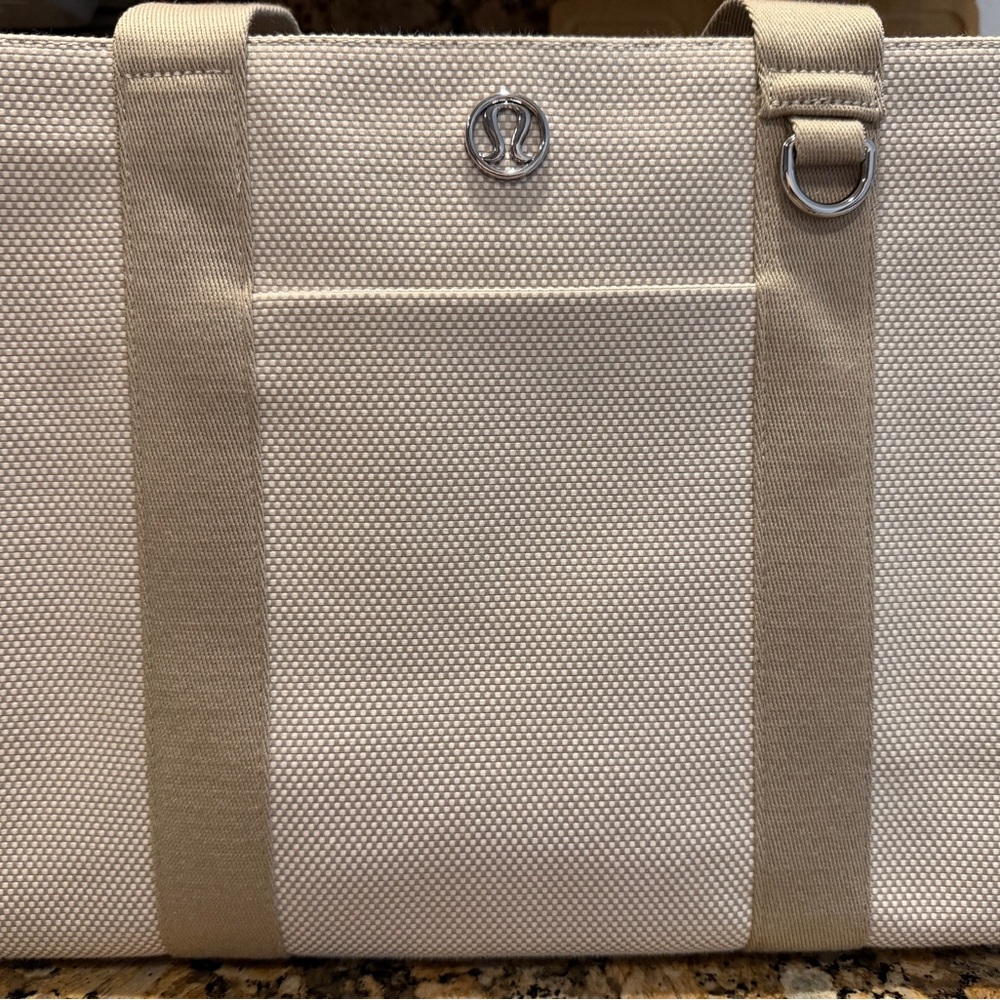 Two-Tone Canvas Tote Bag 10L